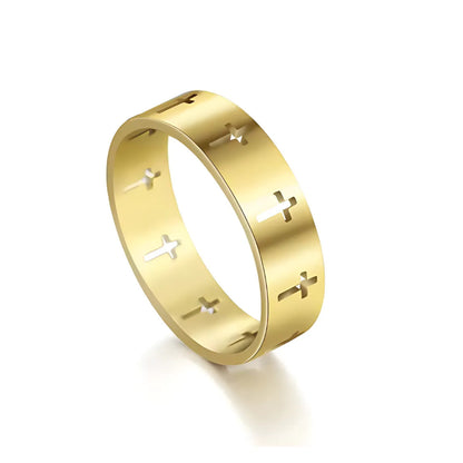 Handmade Cross Ring