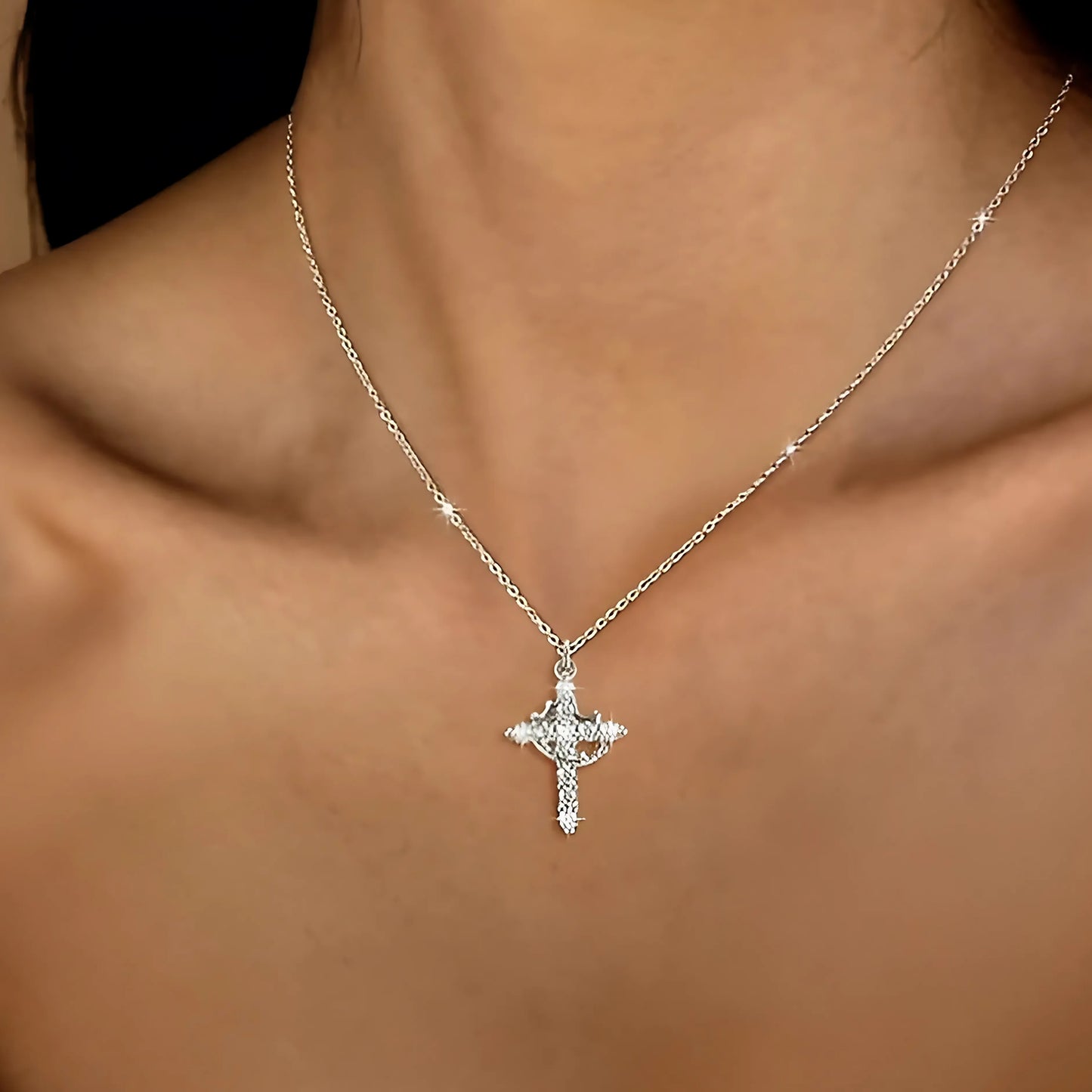 Handmade Cross Necklace